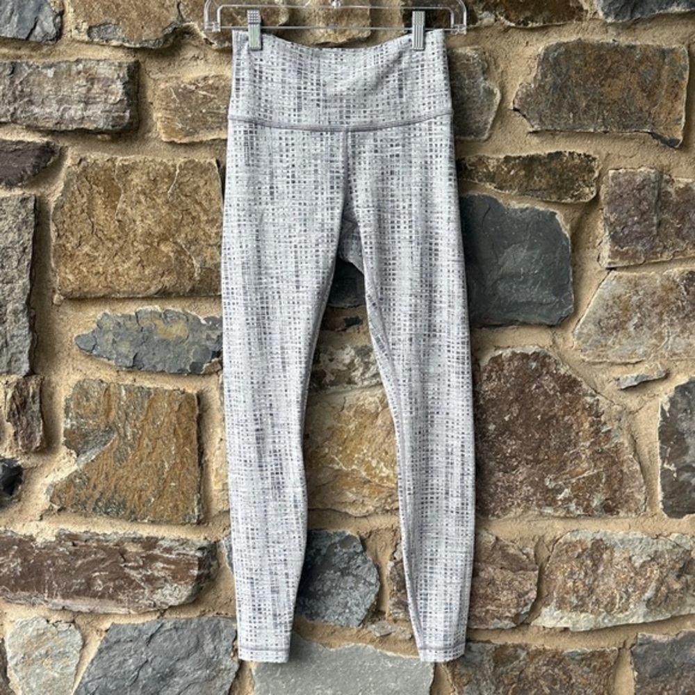 Lululemon Wunder Under High-Rise Tight Luxtreme Action Jacquard Black Pitch Grey